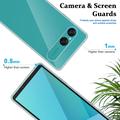 Sony Xperia 10 VIII TPU Suojakuori & 2x Panssarilasi - 9H - Kirkas