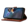 Sony Xperia 10 VIII lompakko nahkakotelo RFID - Ruskea