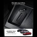Spigen TO243 Tesla -avaimenpidin - hiilikuitu - musta