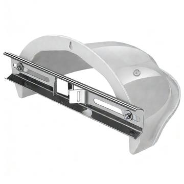 Auringon/sateen suojus turvakameralle - napakiinnikkeellä - Valkoinen