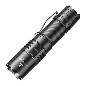 SuperFire A22S LED-taskulamppu 2300lm - musta