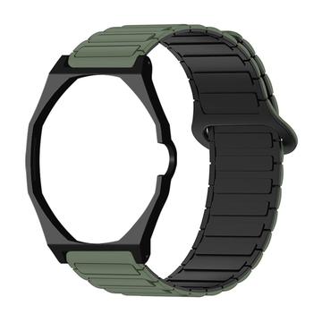 Swatch Royal Pop -kello, magneettinen silikoniranneke ja kahdeksankulmainen kotelo