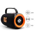 T&G TG484 kannettava Bluetooth-kaiutin, 30W, RGB-valot - musta