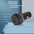 T05 USB-A/USB-C-autolaturi, jossa on kadonneen laitteen paikannustoiminto Android-laitteille