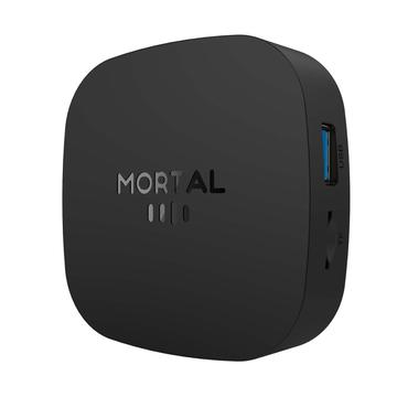 T1+ Android 16 -televisiolaite / 8K-suoratoistosoitin - 2 Gt/16 Gt - musta