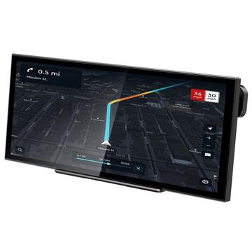 T63 12.3" 4K-näyttö, kaksoiskamera, CarPlay/Android Auto - musta