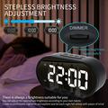 TS-R900 5.5" LED-peiliherätyskello - musta