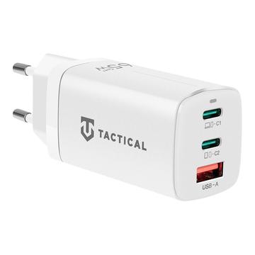 Tactical FlashBang 2.0 65W GaN-laturi - USB-A, 2 x USB-C - valkoinen