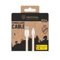 Tactical Stitch Thread USB-A / USB-C-kaapeli - 0.3m, 15W - valkoinen