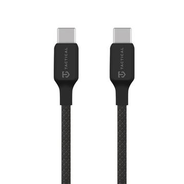 Tactical Stitch Thread USB-C-kaapeli - 0.3m, 60W - musta
