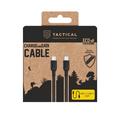 Tactical Stitch Thread USB-C-kaapeli - 0.3m, 60W - musta