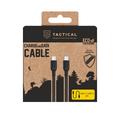 Tactical Stitch Thread USB-C-kaapeli - 2m, 60W - musta