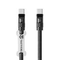 Tactical Wire Snake USB-C-kaapeli ja kaulanauha - 1.2m - musta