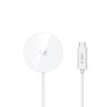Tech-Protect A50 Fast MagSafe -laturi 25W/Qi2.2 - valkoinen
