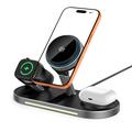 Tech-Protect A51 ArcticBoost 3-in-1 MagSafe -laturi aktiivisella jäähdytyksellä - 25W Qi 2.2