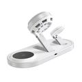 Tech-Protect A51 ArcticBoost 3-in-1 MagSafe -laturi aktiivisella jäähdytyksellä - 25W Qi 2.2 - valkoinen