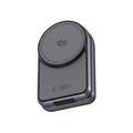Tech-Protect A53 3-in-1 MagSafe -langaton laturi 25W Qi 2.2 - tummanharmaa