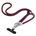 Tech-Protect C10S 2-in-1 -köysikassi ja rannekoru - Burgundi / titaani
