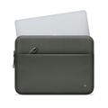 Tech-Protect-kannettavan tietokoneen suojakotelo lisävarustetaskuilla – 13–14 tuumaa – armeijanvihreä