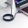 Tech-Protect MMC01 Ultraboost USB-C - MagSafe 3 -kaapeli 140W - 2m - keskiyönsininen