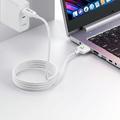 Tech-Protect MMC01 Ultraboost USB-C - MagSafe 3 -kaapeli 140W - 2m - valkoinen