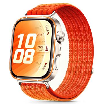 Tech-Protect-nylonurheiluhihna - Huawei Watch Fit 3/4/4 Pro/5/5 Pro - oranssi