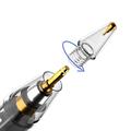Tech-Protect -kynänkärjet, 4 kpl:n pakkaus Apple Pencilille - valkoinen