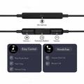 Tech-Protect Ultraboost Core G3 USB-C -langalliset kuulokkeet - musta