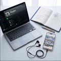 Tech-Protect Ultraboost Core G3 USB-C -langalliset kuulokkeet - musta
