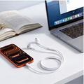 Tech-Protect Ultraboost Core G4 USB-C -langalliset kuulokkeet - valkoiset