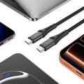 Tech-Protect Ultraboost UB11T USB-C -kaapeli - PD 240W/QC 4.0, 2m - musta