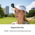 Telesin magneettinen lippaklipsi Insta360 GO Ultra -mallille - musta