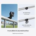 Telesin magneettinen lippaklipsi Insta360 GO Ultra -mallille - musta