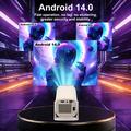 U5 2-in-1 -älyprojektori ja retro-pelikonsoli - Android 14, Wi-Fi 6, 8K-dekoodaus