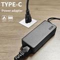 USB-C-virtalähde/laturi kannettaville tietokoneille - 65W - musta