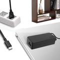USB-C-virtalähde/laturi kannettaville tietokoneille - 65W - musta