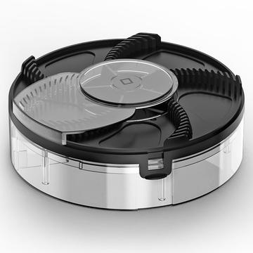 Sisäkäyttöön tarkoitettu, USB-ladattava, automaattisesti pyörivä kärpäspyynti - musta