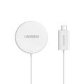 Ugreen CD245 15W:n magneettinen langaton laturi - valkoinen