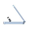 Ugreen W757 MagFlow Qi2 3-in-1 magneettinen langaton laturi - 25W - sininen