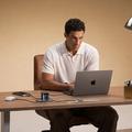 Ugreen X616 4-in-1-pikalaturi 100W - USB-C-kaapeli, USB-A- ja 2 x USB-C-liitäntää - harmaa