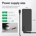 Yleiskäyttöinen 65W:n USB-C-kannettavan laturi Huawei-, HP-, Dell- ja Lenovo-laitteille - EU-pistoke