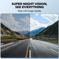 V61 4K/1080p -kaksoisautokamera - 5.8GHz:n WiFi, HDR-yönäkö, superkondensaattori - musta