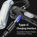 VSIDEA V82 avoimetyyppinen Bluetooth-kuuloke - 20 tunnin toistoaika - musta