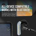 VSIDEA V82 avoimetyyppinen Bluetooth-kuuloke - 20 tunnin toistoaika - musta