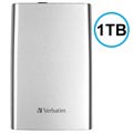 Verbatim Store \'n\' Go USB 3.0 Ulkoinen Kovalevy - Hopea
