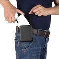 Pystysuora vyöklipsikotelo iPhone Duolle, Samsung Galaxy Z Fold8:lle ja Xiaomi 18 Foldille - musta