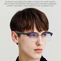 W100D AI Bluetooth älykkäät audiolasit reaaliaikaisella käännöksellä - Anti-Blue Light