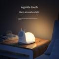 W11 Etanan suunnittelu MagSafe -langaton laturi yövalolla - valkoinen