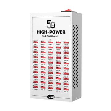 WLX-T2A 50-porttinen USB-latausasema 200W - valkoinen