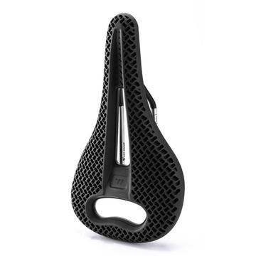 West Biking YP08012653D Hunajakennorakenteinen ontto polkupyörän satula - musta